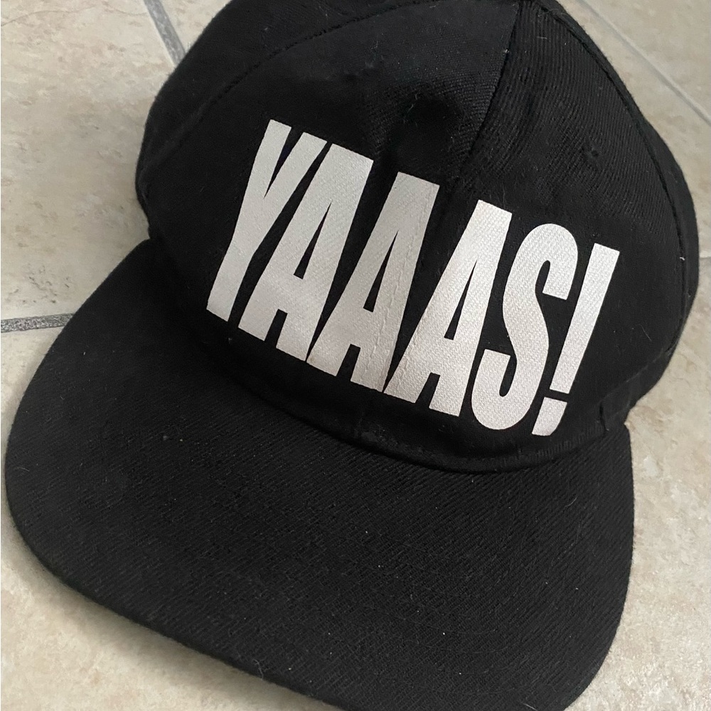 “YAAS!” Hat/Baseball Cap by Marek+Richard